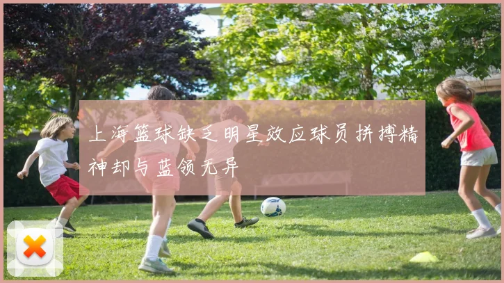 上海篮球缺乏明星效应球员拼搏精神却与蓝领无异